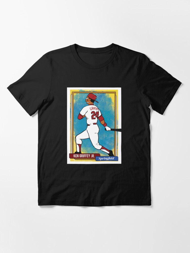 Simpsons Shirt, Ken Griffey Jrs Homer At The Bat Parody Tee Springfield  Baseball Card - Olashirt