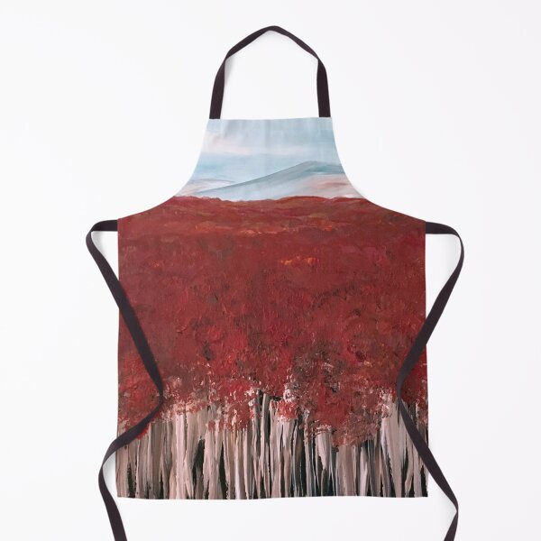 Item preview, Blue Sky, Red Birches - Painting designed and sold by Artsy-Chemist.