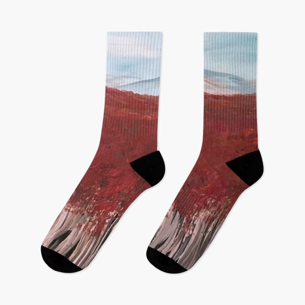 Item preview, Blue Sky, Red Birches - Painting designed and sold by Artsy-Chemist.