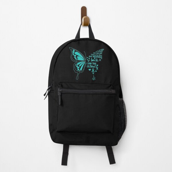 Item preview, I Am the Storm PTSD Awareness Teal Butterfly Ribbon Heart T-Shirt designed and sold by Tourane-Navy.
