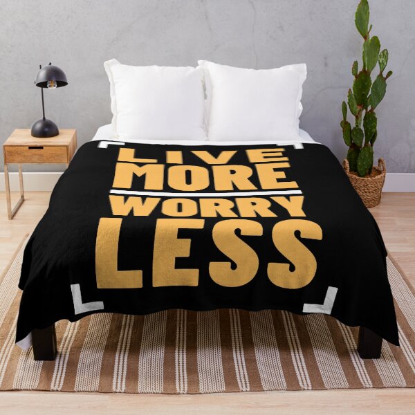 Item preview, Live more worry less designed and sold by Joel-QO.