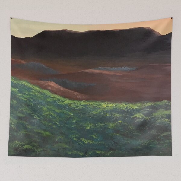 Item preview, Red Rock Desert - Painting designed and sold by Artsy-Chemist.