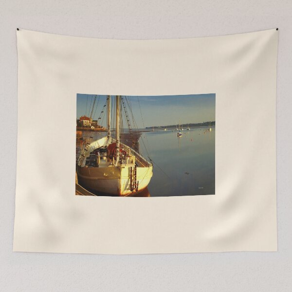 Item preview, Evening Light on Topsham Quay designed and sold by LeRoyM.