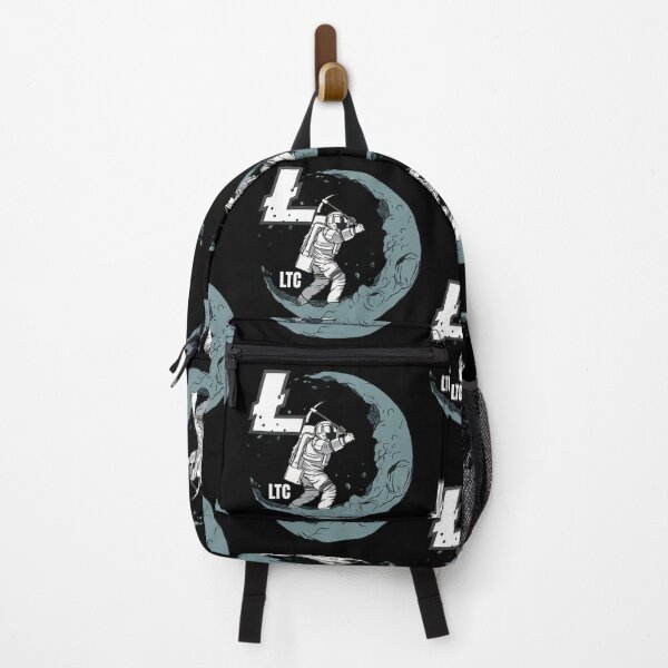 Item preview, Litecoin LTC Moon Man Mining Crypto Cryptocurrency  designed and sold by Bitcoin-Fashion.
