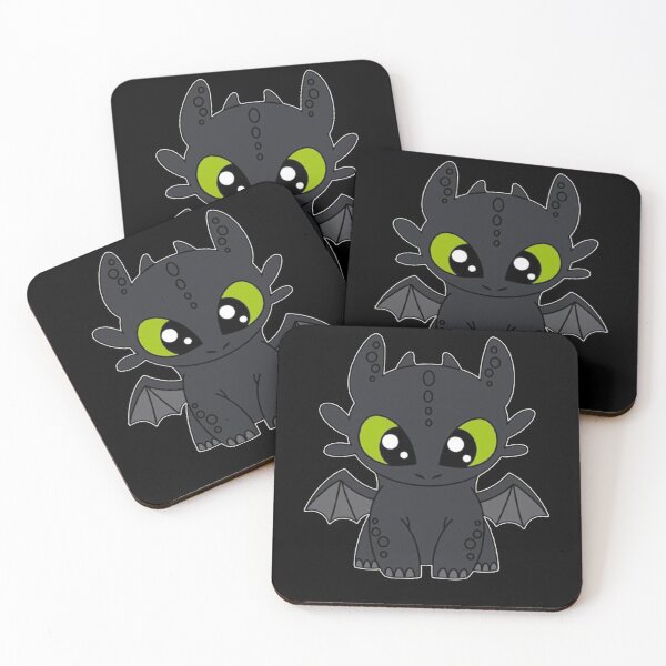 Item preview, Night Fury the Black Dragon designed and sold by LinaSchmitz.