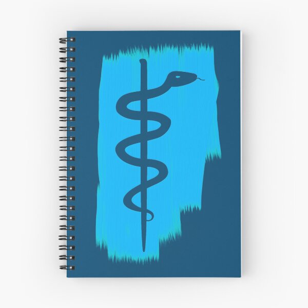 Item preview, Rod of Asclepius - Blue Paint designed and sold by Artsy-Chemist.