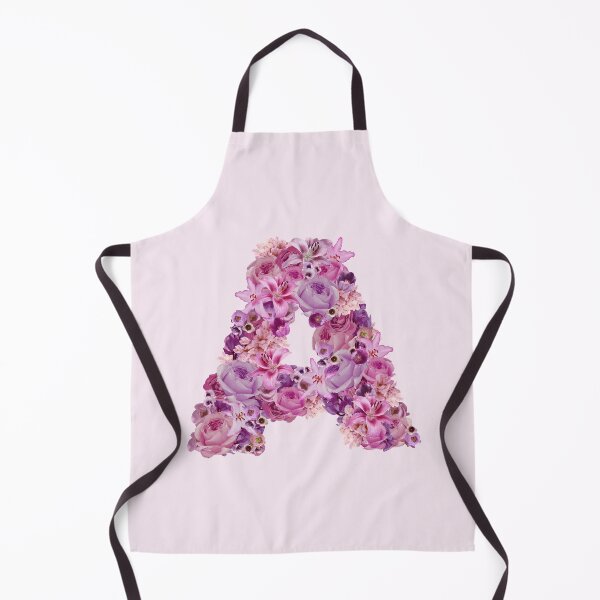 Item preview, Letter A | Pink Flower Pattern | Letter Art | Typography designed and sold by hayleylauren.