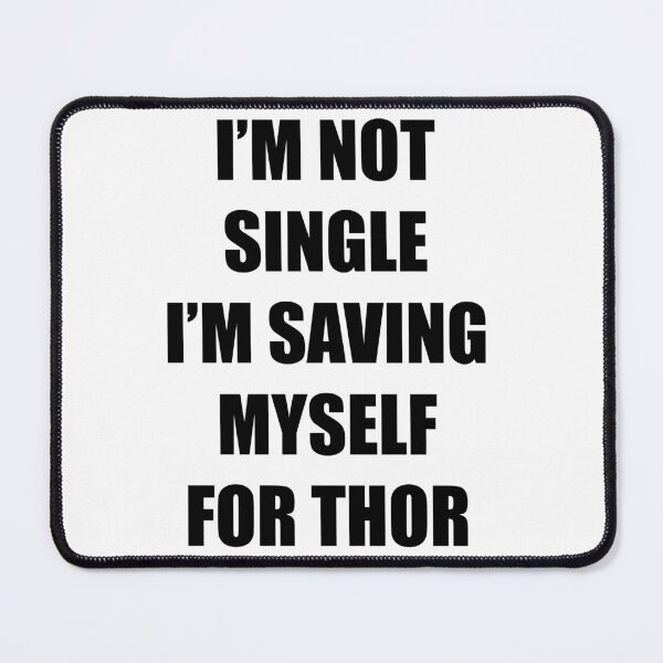 Item preview, Happy "I'm not single I'm saving myself"  designed and sold by ellosmedicenale.