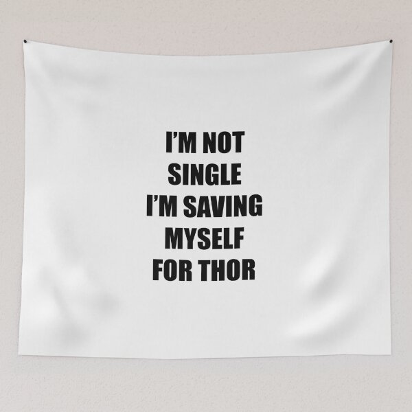 Item preview, Happy "I'm not single I'm saving myself"  designed and sold by ellosmedicenale.