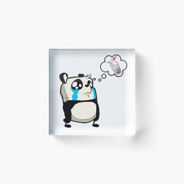 Item preview, Panda Bubble Tea designed and sold by Buzzbazaar.