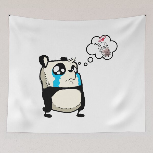 Item preview, Panda Bubble Tea designed and sold by Buzzbazaar.