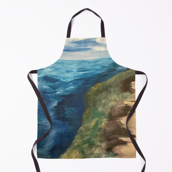 Item preview, Ocean Waves, Grassy Cliff designed and sold by Artsy-Chemist.
