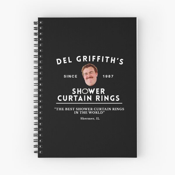Artikelvorschau, Del Griffith's – Duschvorhangringe entworfen und verkauft von Primotees.