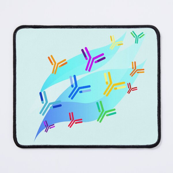Item preview, Flying Cartoon Antibodies designed and sold by Artsy-Chemist.