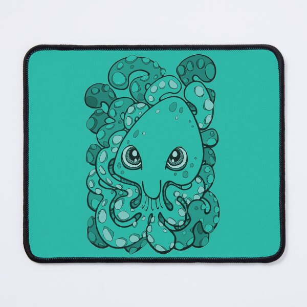 Item preview, Happy Octopus Squid Kraken Cthulhu Sea Creature - Arcadia designed and sold by bignose1977.