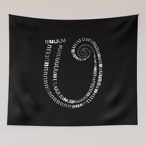Item preview, Typographic U letter designed and sold by adiosmillet.