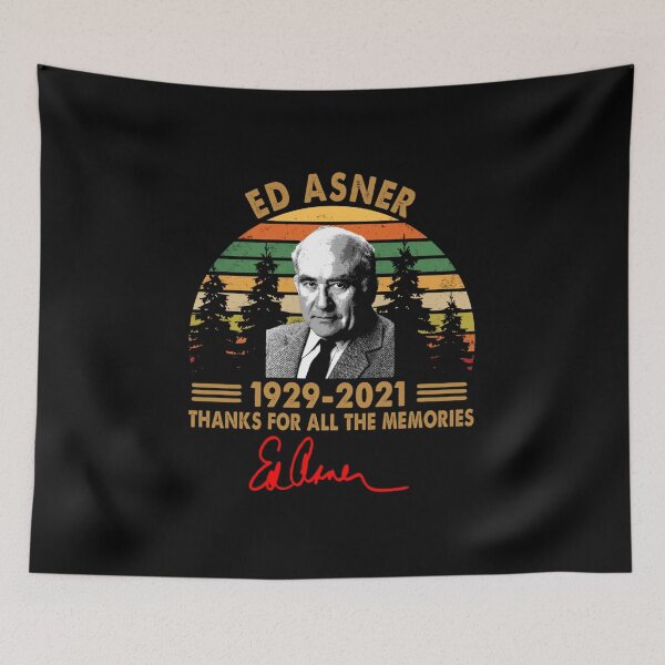 Item preview, Ed Asner Thanks for all the Memories Vintage Sticker Gift Halloween Day, Thanksgiving, Christmas Day designed and sold by SimonHeinzmann.