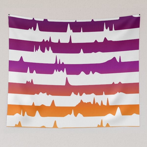 Item preview, Chromatographic Sunset designed and sold by Artsy-Chemist.