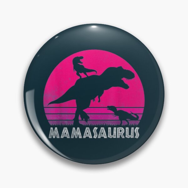 Item preview, Vintage Mamasaurus Sunset Mother T-Shirt designed and sold by RachelCine.