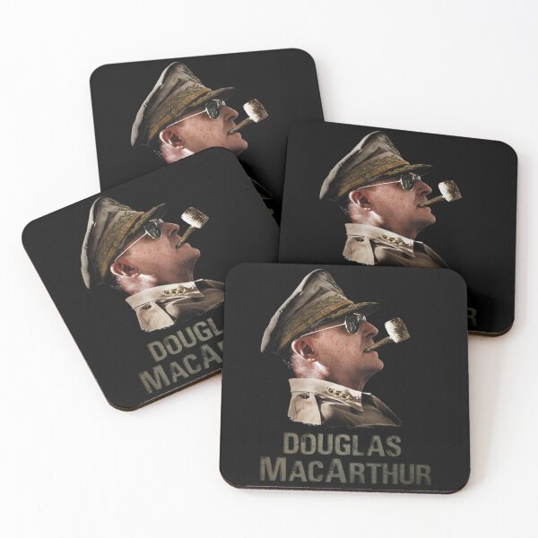 Item preview, Douglas MacArthur, 1944 colorized Art Gift Halloween Day, Thanksgiving, Christmas Day designed and sold by HolgerHeitmann.