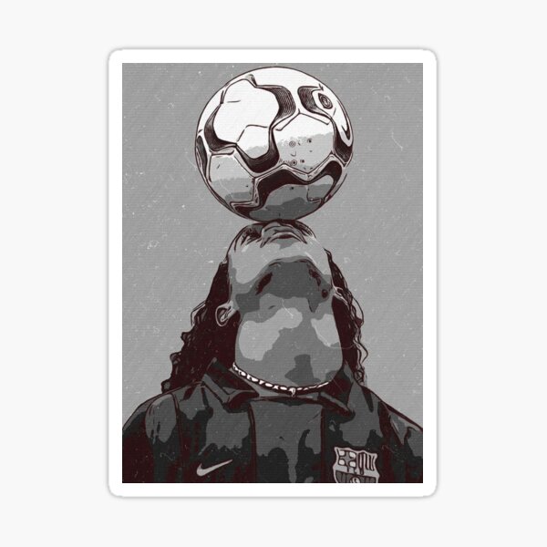 ronaldinho Pegatina