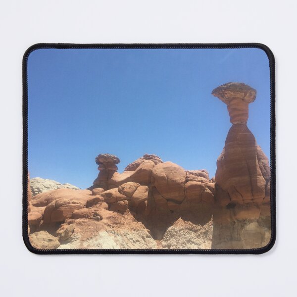 toadstools rock formations Mouse Pad