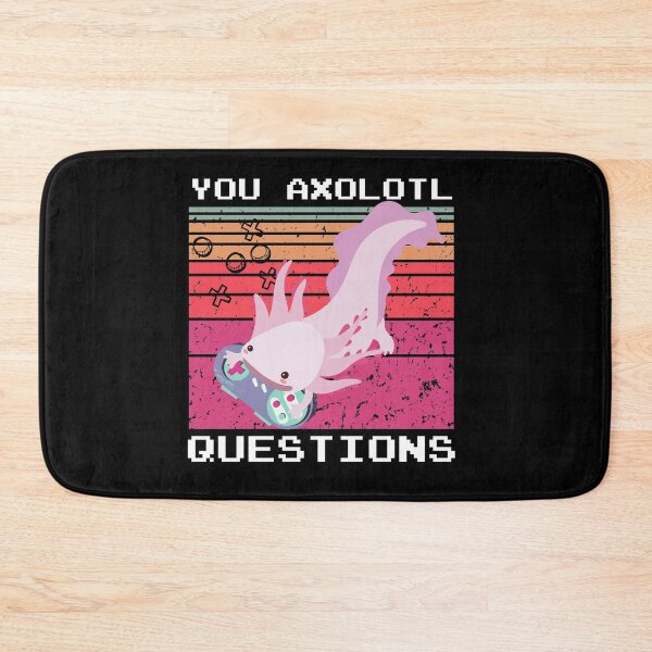 Item preview, You Axolotl Questions Retro Vintage / Funny Axolotl Quote designed and sold by MoMasry.