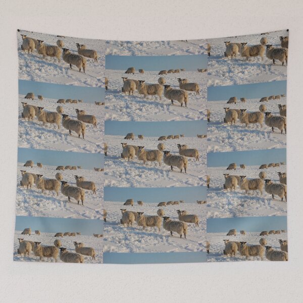 Item preview, Snowy Sussex Sheep designed and sold by FakeFate.