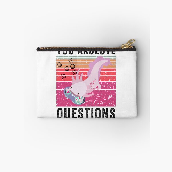 Item preview, You Axolotl Questions video games Retro Vintage / Funny Axolotl Quote designed and sold by MoMasry.