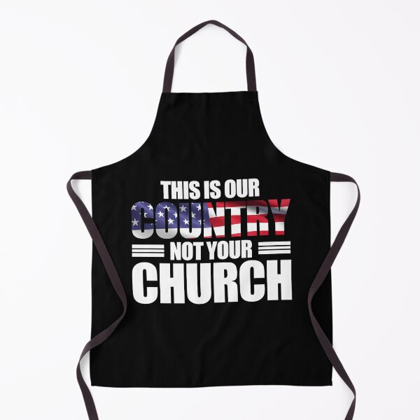 Item preview, THIS IS OUR COUNTRY NOT YOUR CHURCH AMERICAN FLAG designed and sold by LinkunShop.