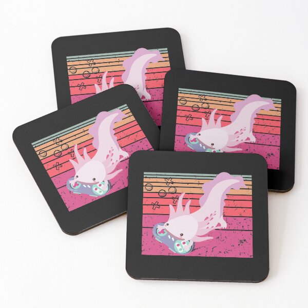 Item preview, Axolotl Fish Playing Video Game White-Axolotl Lizard Gamers designed and sold by MoMasry.