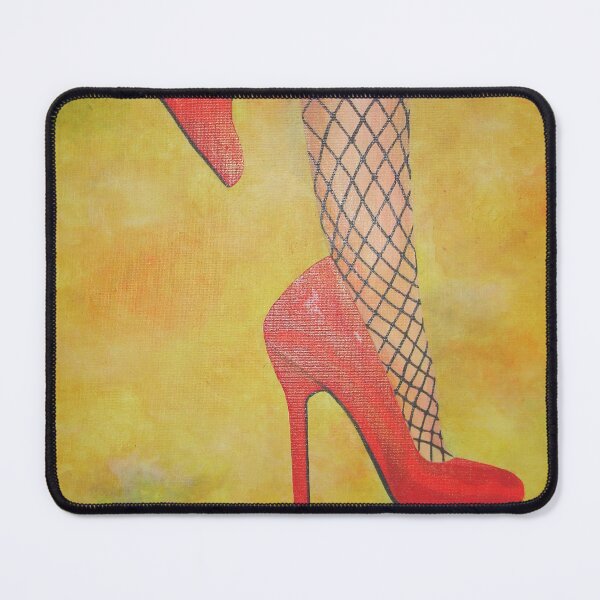 Item preview, Red Shoes Acrylic Painting designed and sold by taiche.
