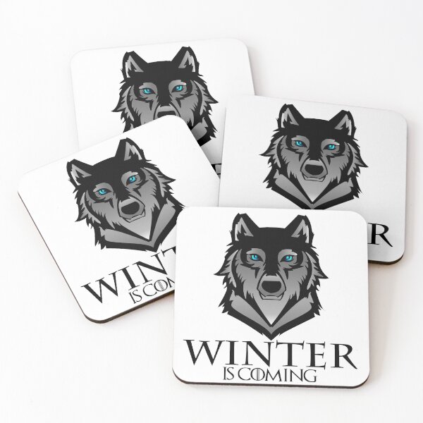 Item preview, GOT wolf (winter is coming) designed and sold by Finch Studio.