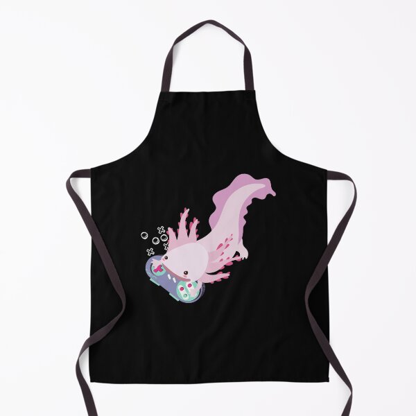 Item preview, Axolotl Fish Playing Video Game White-Axolotl Lizard Gamers designed and sold by MoMasry.