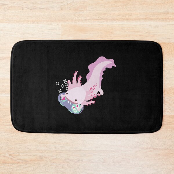 Item preview, Axolotl Fish Playing Video Game White-Axolotl Lizard Gamers designed and sold by MoMasry.