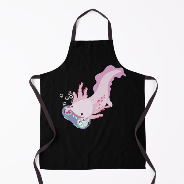 Item preview, Axolotl Fish Playing Video Game White-Axolotl Lizard Gamers designed and sold by MoMasry.