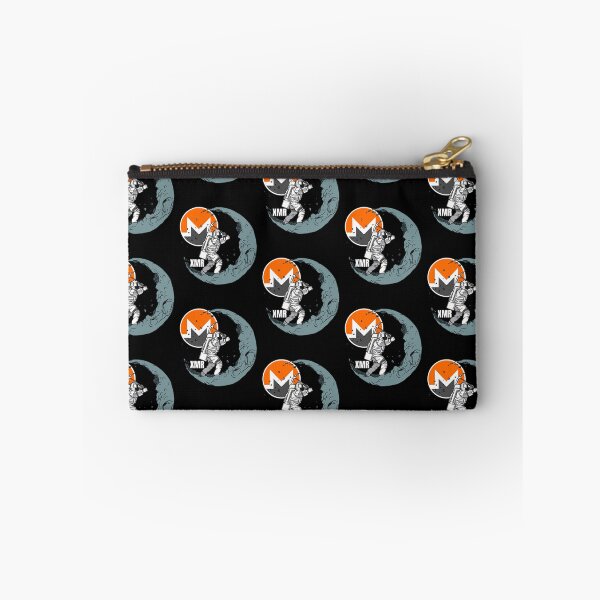 Item preview, Monero XMR Moon Man Mining Crypto Cryptocurrency  designed and sold by Bitcoin-Fashion.