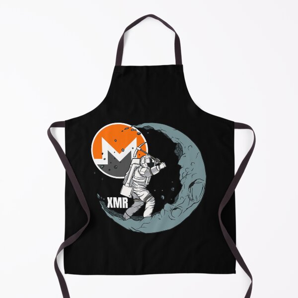 Item preview, Monero XMR Moon Man Mining Crypto Cryptocurrency designed and sold by Bitcoin-Fashion.