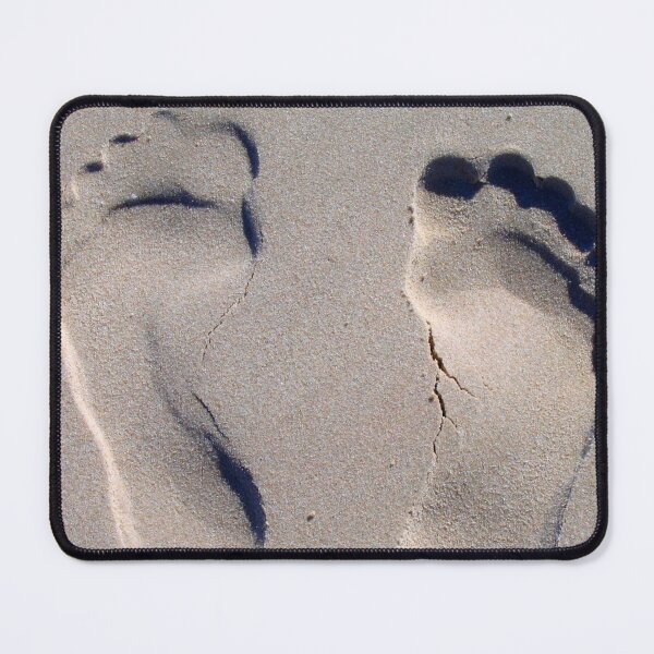 Item preview, Beach Side Foot Print designed and sold by Cosmic Retro.