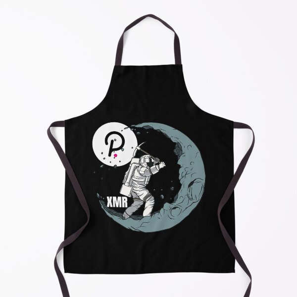 Artikelvorschau, Polkadot DOT Moon Man Mining Crypto Cryptocurrency entworfen und verkauft von Bitcoin-Fashion.