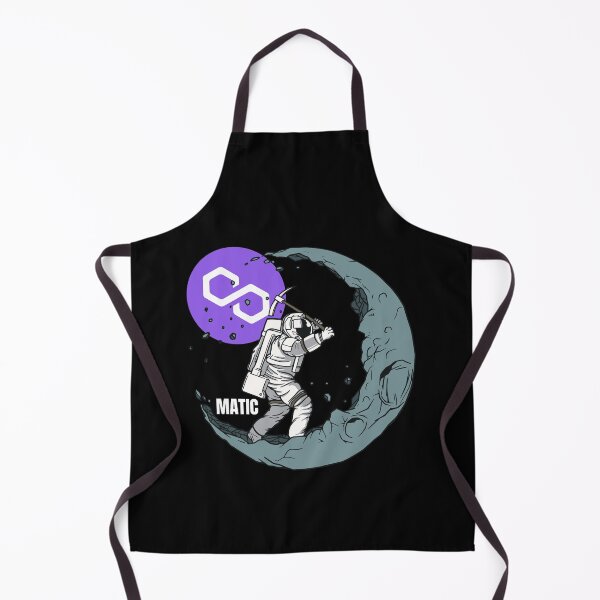 Item preview, Polygon MATIC Moon Man Mining Crypto Cryptocurrency  designed and sold by Bitcoin-Fashion.