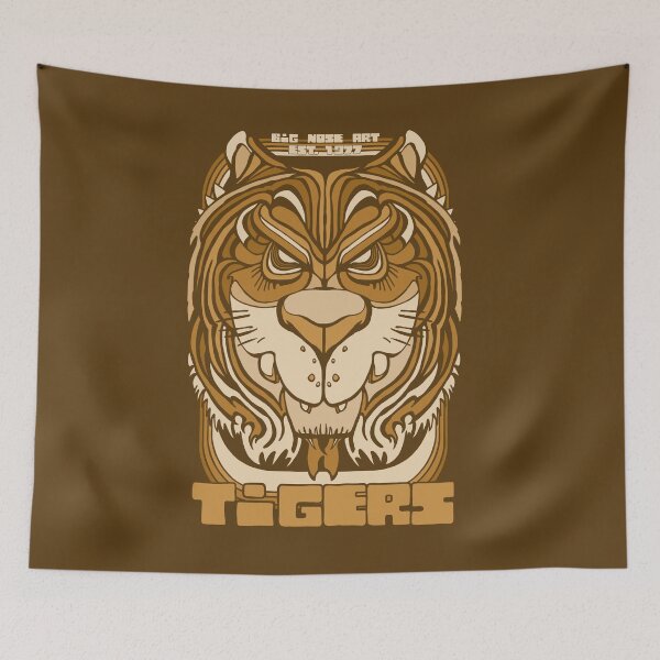 Item preview, Tiger Crest - Warm Sands Biege Brown designed and sold by bignose1977.