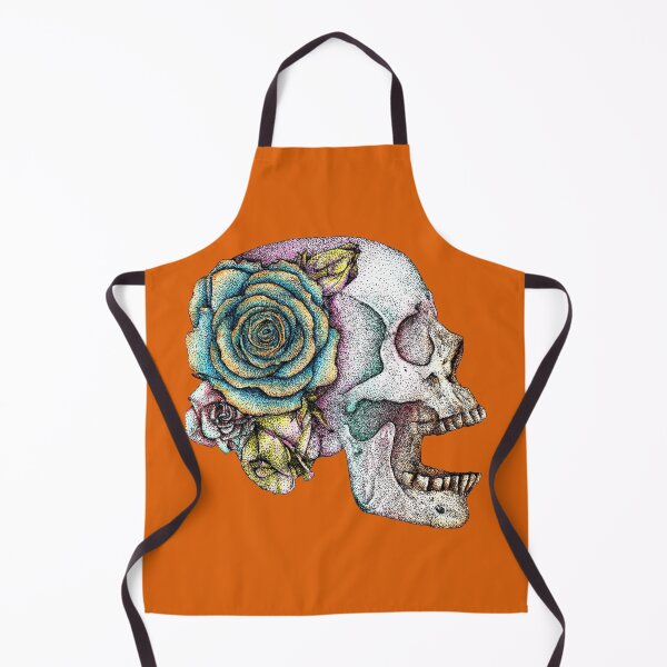 Item preview, Colorful Floral Skull designed and sold by Flower Magic .