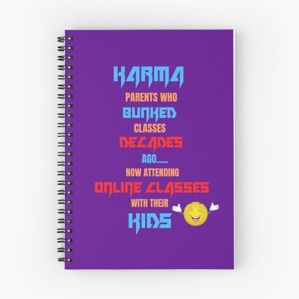 Item preview, Karma parents who bunked classes decades ago now attending online classes with their kids  designed and sold by Aspireomatic.