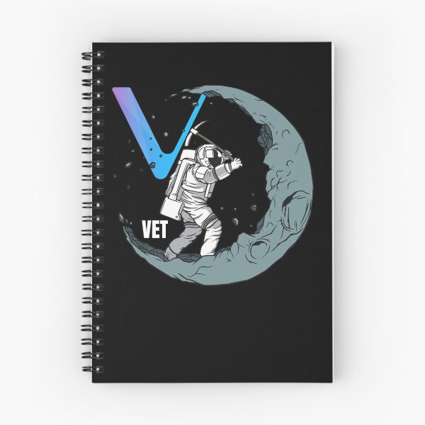 Item preview, VeChain Moon Man Mining Crypto Cryptocurrency  designed and sold by Bitcoin-Fashion.