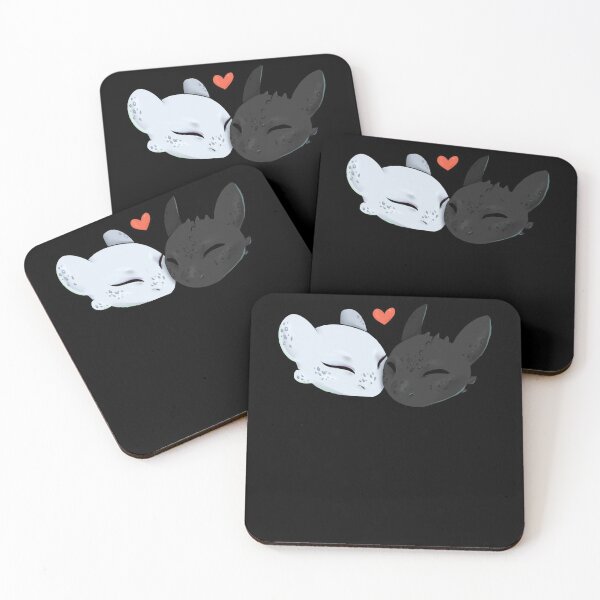 Item preview, toothless and light fury designed and sold by LinaSchmitz.