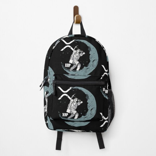 Item preview, XRP Moon Man Mining Crypto Cryptocurrency designed and sold by Bitcoin-Fashion.