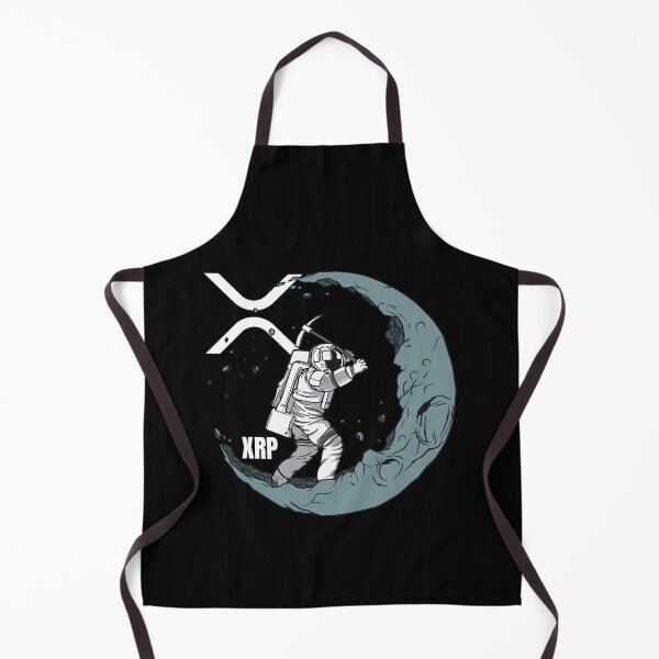 Item preview, XRP Moon Man Mining Crypto Cryptocurrency designed and sold by Bitcoin-Fashion.