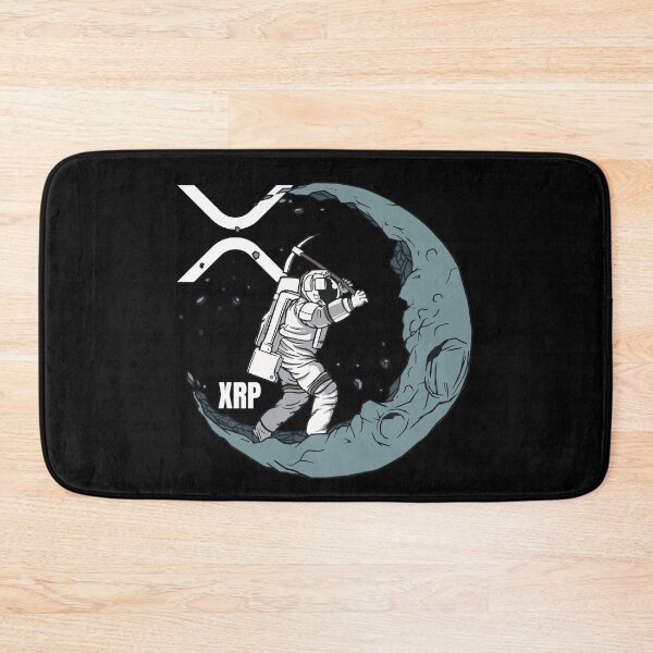 Item preview, XRP Moon Man Mining Crypto Cryptocurrency  designed and sold by Bitcoin-Fashion.