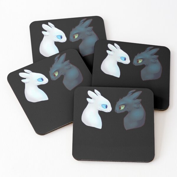 Item preview, Toothless and the Light Fury designed and sold by LinaSchmitz.
